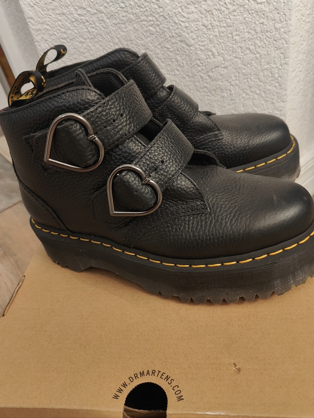 Devon Heart Dr Martens Boots